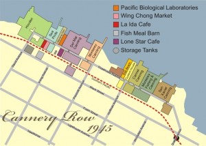 CanneryRow 1945 Map